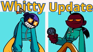 Friday Night Funkin vs Whitty Update - Full Week + Cutscenes \u0026 Diálogo (FNF Mod) (Update)