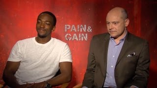 Anthony Mackie & Rob Corddry - Pain & Gain Interview HD