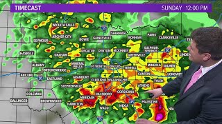 DFW Weather: Latest timeline for the next rain chances, Mother's Day forecast