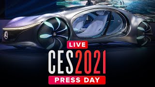 CES 2021: Tech press conferences ALL DAY - Livestream