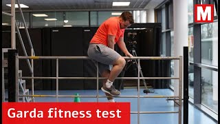 Our reporter takes part in the Garda fitness test