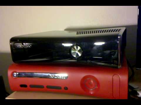 Xbox 360 Slim Red Light Brick - YouTube