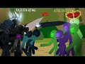 Fallen King Vs King Slime - Stick Nodes Animation