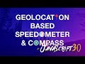JavaScript Geolocation based Speedometer and Compass - #JavaScript30 21/30