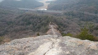 小野アルプス 紅山の岩場を登って下って！