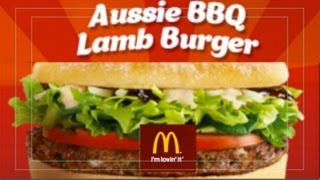 Mc Donald's BBQ Lamb Burger