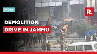 Mega Demolition Drive Resumes in Jammu; Crackdown Continues on Illegal Encroachment