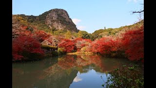 JG8K 佐賀 御船山楽園の紅葉 Saga,Mifuneyama Rakuen in Autumn