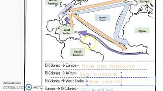 Columbian Exchange map notes