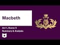 Macbeth by William Shakespeare | Act 1, Scene 5 Summary & Analysis