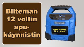 Bilteman 12V apukäynnistin - varavirtalähde