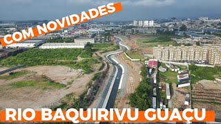 Rio Baquirivu Guaçu. agora com Novidades. #rio #canalização#obras#gru #tiktok #instagram #fimimini3