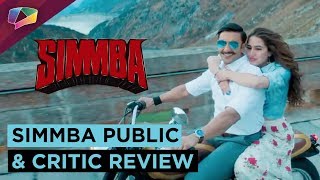 Simmba Public And Critic Review | Sara Ali Khan | Ranveer Singh | Rohit Shetty | Karan Johar