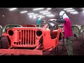 Inside Massive Filipino Factory Building WW2 Willys Jeep Parts