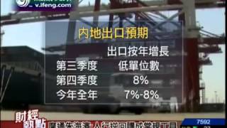 正点新闻2012 10 11 全球经济疲软 中国内地经济走势备受关注