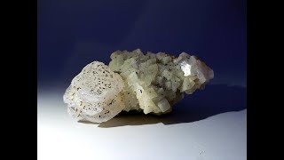 Chalcopyrite on Calcite and Dolomite from Daye Copper Mine, China