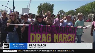 Thousands rally for LGBTQ rights during inaugural \