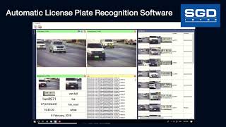 SGDInter ขอแนะนำ“ซอฟต์แวร์ประมวลผลป้ายทะเบียนรถอัจฉริยะ”Automatic License Plate Recognition Software