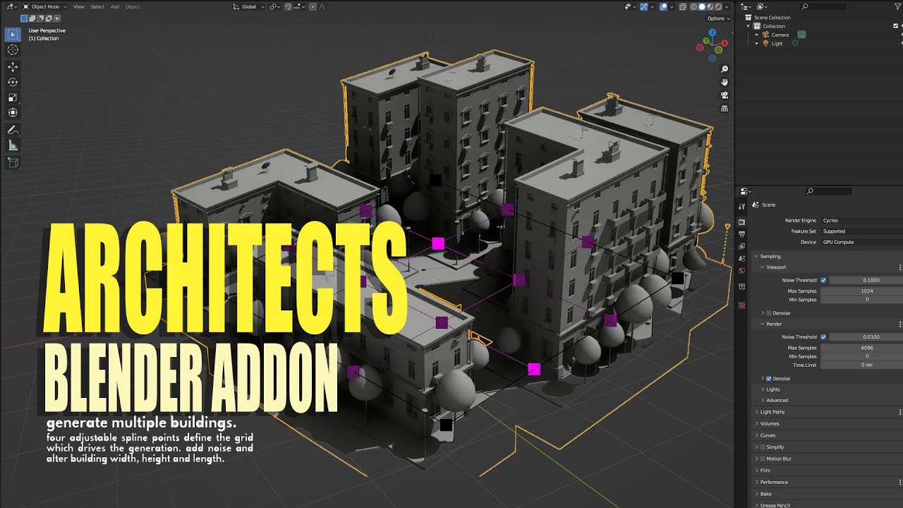 10 Blender Addons For Architecture - YouTube