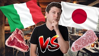 Italy’s Legendary Steak vs Japan’s Wagyu! This Was Surprising! | Life in Italy