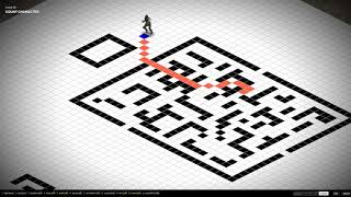A* algorithm | Javascript game engine | Isometric rpg