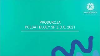 Polsat Bluey - Oprawa Graficzna przed nowym logiem (01?.08.2021-30.08.2021)