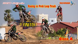 Flying Bikes Supercross Class A Moto 1 and 2 | Vlog Motocross #77