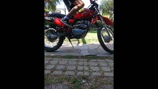 Honda Xl 250 r 1982 cold start