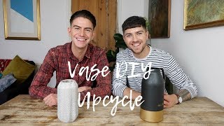 VASE DIY UPCYCLING with Luke Catleugh | HOME DECOR DIY