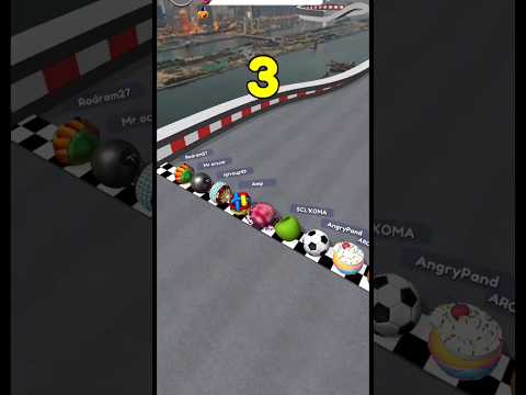 Going Balls: Super Speedrun Racing Gameplay: #shorts