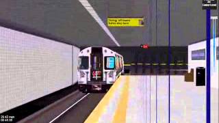 OpenBve:2 PA4 Train Arriving And Departing Borough Hall