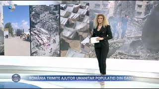 Stirile Kanal D (20.10.2023) - Romania trimite ajutor umanitar populatiei din Gaza!