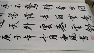 寵辱不驚，去留無意。認真寫行書，不然字都不會寫啦。#书法 #毛笔字 #练字