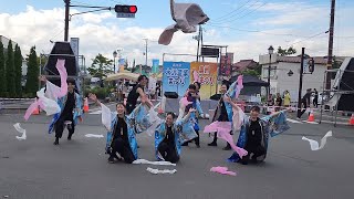 令和4年度 前沢25歳厄年連 青逢翔 ☆奥州秋祭り\u0026商業祭り ステージ会場演舞