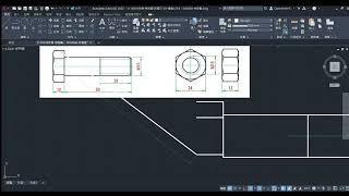 Autodesk AutoCAD 2022   1110510作業 等角圖 附圖三 03 繪製1234  1102848 林育聖 dwg 2022 06 07 15 53 17