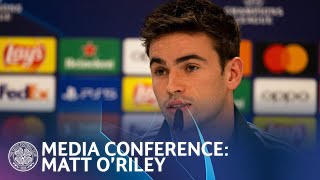 Champions League Media Conference: Celtic's Matt O'Riley (01/11/22)