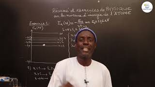 Exercices - Terminale S - PC: Physique / Niveaux d'énergie de l'ATOME /M. Diop