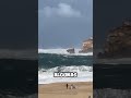 ¡olas gigantes descubre la playa de nazaré en portugal 🌊✨ shorts