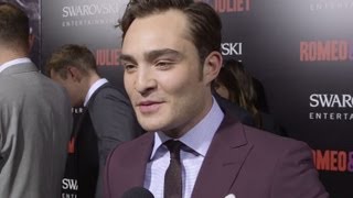 Ed Westwick Romeo and Juliet Interview!