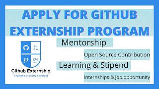 Github Externship Program 2021| Git Campus Expert Program|Github open-source program to apply