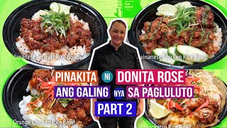 DONITA ROSE Nagpakita ng Husay sa Pagluluto Part 2