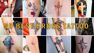 Cross 💪Tattoos For Men (Tattoo Design Collection) - 💎Simple cross tattoo | I AM TATTOOED