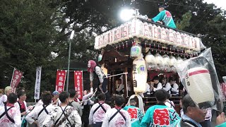 ～これぞ壱丁目の宮入～令和6年服織田神社祭典11月1日（金）壱丁目