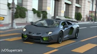 LOUD Hamann Lamborghini Aventador Nervudo LP760-4 w/ Straight Pipes In Monaco!