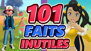 101 FAITS INUTILES des JEUX POKÉMON