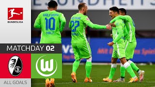 SC Freiburg - VfL Wolfsburg | 1-1 | All Goals | Matchday 2 – Bundesliga 2020/21