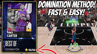 How to get 3 STARS in Domination Fast & Easy | FREE Invincible Vince Carter + Super Packs!