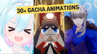 30 Gacha Pull Animations In Gacha Games