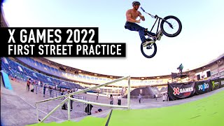 FIRST PRACTICE - X GAMES BMX STREET - TOKYO 2022