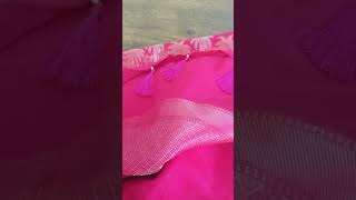 SB Sarees presents pure mushroom silk light weight saree #shorts #ytshorts #naadaniya #viral